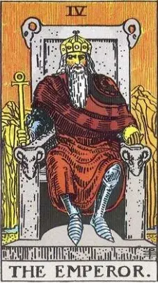 Major Arcana 04 – Cesarz