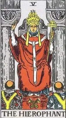 Major Arcana 05 – Kapłan