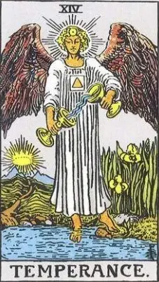 Major Arcana 14 – Umiarkowanie